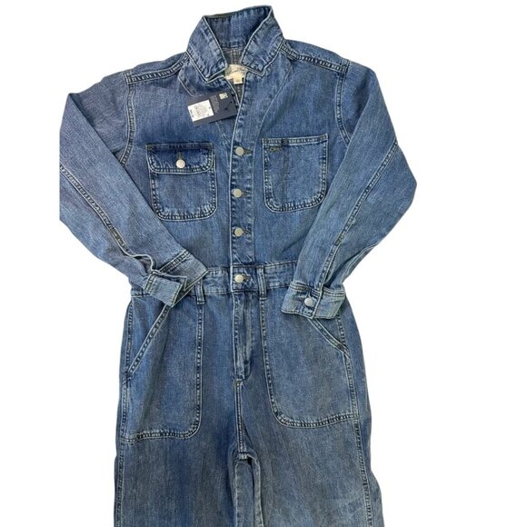 NWT Universal Thread Denim Utility Jumpsuit Size 6/R - Picture 4 of 6